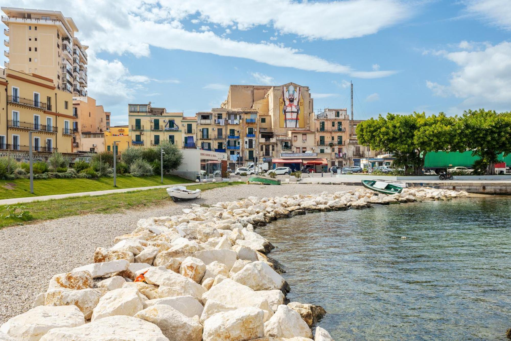 Erasmo Home Luxury Vista Mare Palermo Bagian luar foto
