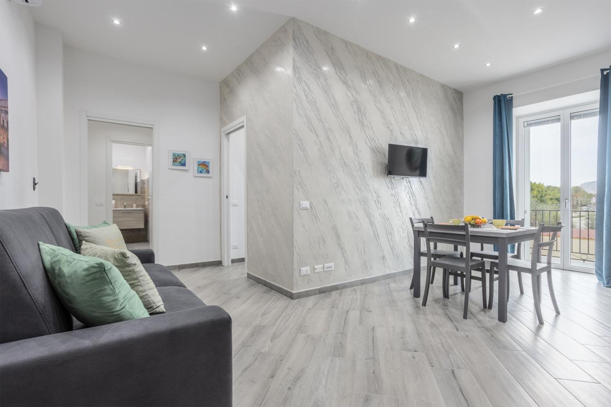 Erasmo Home Luxury Vista Mare Palermo Bagian luar foto